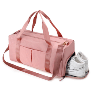 Custom Logo Foldable Luggage Duffel Bag Large Capacity Weekend Travel Sports Bag for Women