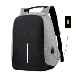 Customizable Anti Theft Laptop Backpack USB Port Large Capacity Stylish for Students