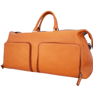 Wholesale Mens Fashion Large Capacity Travel Duffle Bag Custom Logo Polyester Leather Luggage for Outdoor Trips