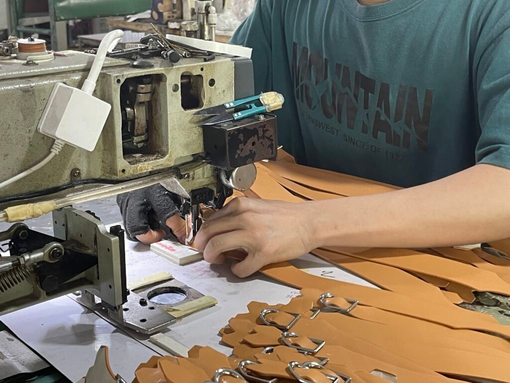 Employees Produce Bags