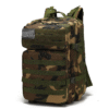 custom backpack product display