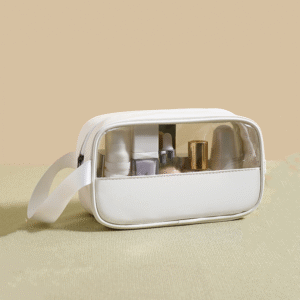Small Waterproof Storage Box Transparent Makeup Bag Travel Cosmetic Pouch Customizable