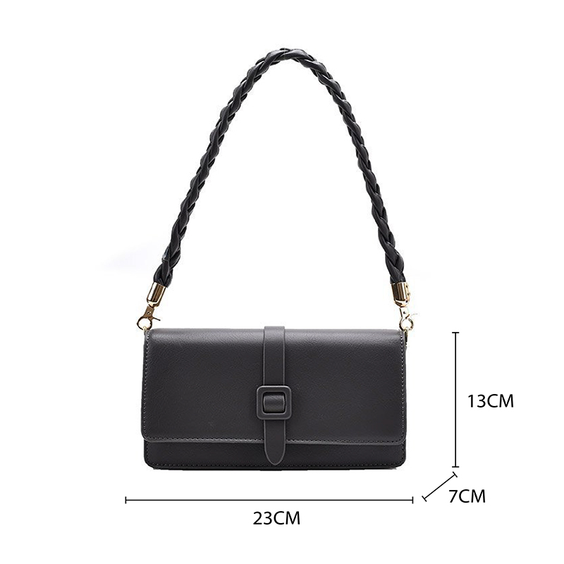Customizable Womens Vintage Fashion PU Handbag Candy Pattern Waterproof Single Shoulder Bag Wholesale