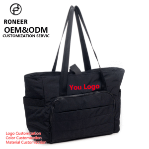 Lightweight Quilted Women’s Tote Bag Vintage Lady Style Gym Work Travel Shoulder Handbag Wholesale