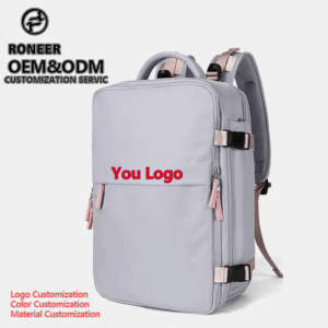 Wholesale Lightweight Women Backpack Multifunctional Waterproof for Business Travel Custom Logo