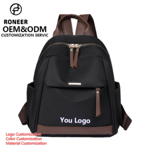 Factory Wholesale Women Vintage Style Backpack Sweet Plush PU Multifunctional School Travel Custom color