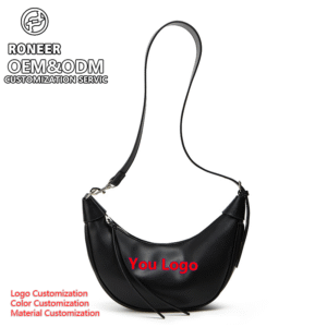 Chinese manufacturers wholesale women's PU leather single-shoulder bags with customizable zippers and fashionable styles