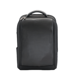 Custom Durable Leather Business Backpack Waterproof Large Capacity Laptop Commuter Bag