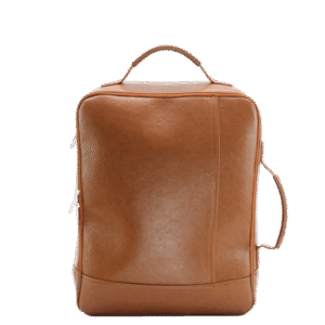 Wholesale Leather Backpack Unisex Large Capacity Laptop Travel Bag for School and Work