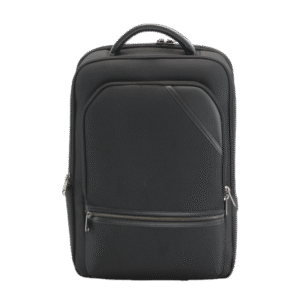 Durable Black Custom Backpack from Factory Ideal for Travel and Work