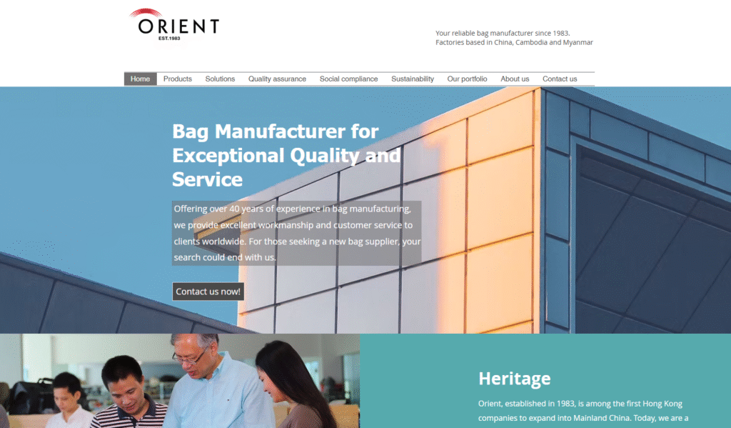 Orient Handbag Manufacture Co., Ltd.