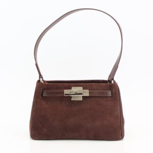 Factory Direct Simple Brown Leather Bag for Women, Fashion Casual Handbag With Large Capacity