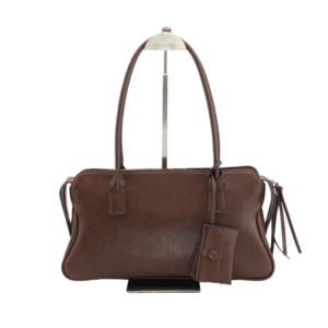 Custom Wholesale Brown PU Handbag for Private Label Brands