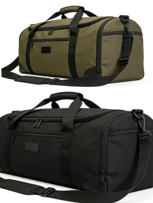 difference between a weekender bag and a duffle bag