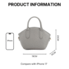 factory wholesale womens handbag zipper closure dual shoulder