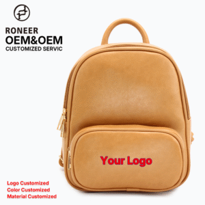 Custom Logo Women Nylon Backpack Large Capacity Casual Daypack Factory