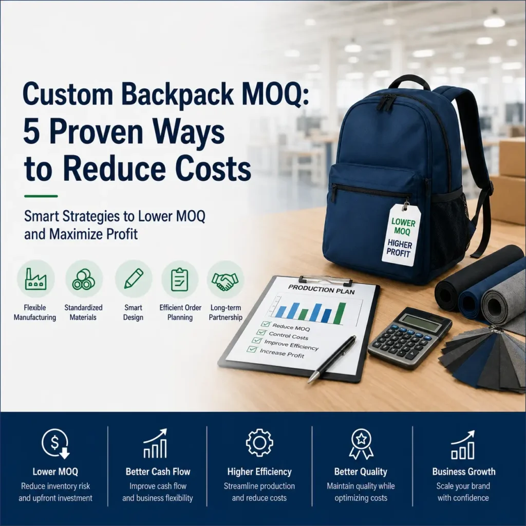 Custom Backpack MOQ