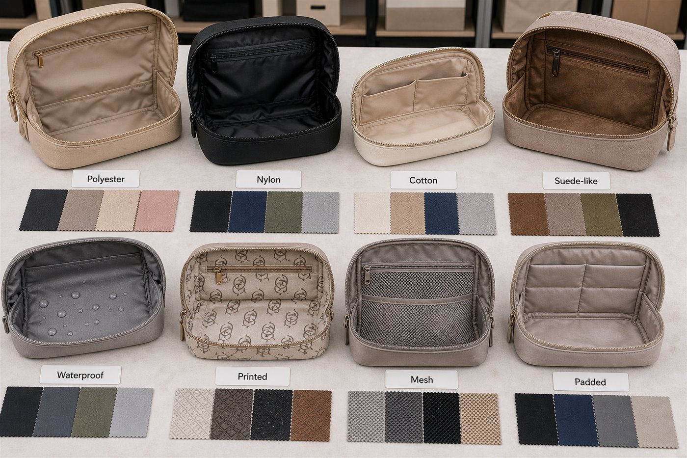 custom bag lining material options