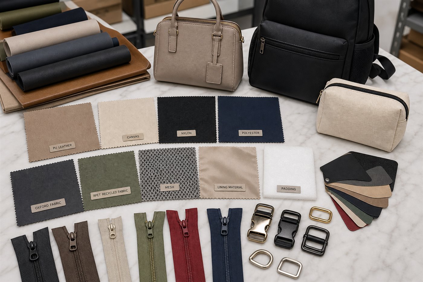 custom bag material options