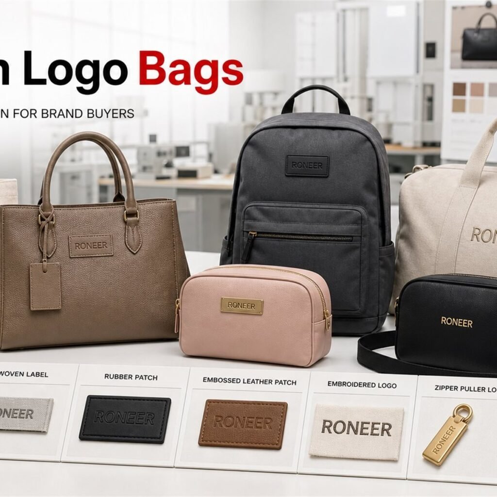 custom logo bags for brand buyers square cover