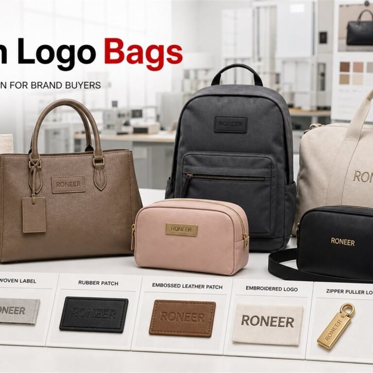 custom logo bags for brand buyers square cover