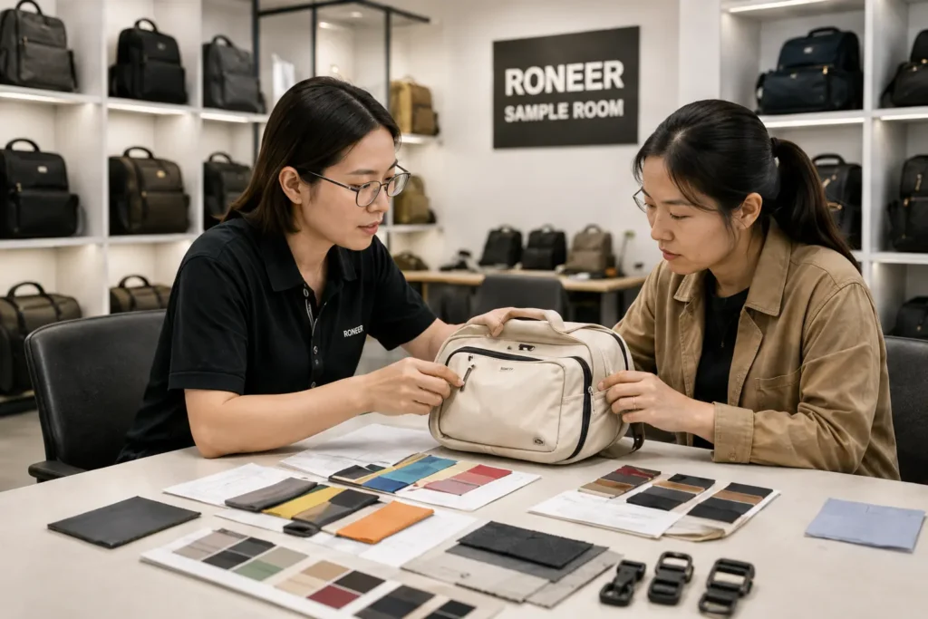 fast bag sample production process