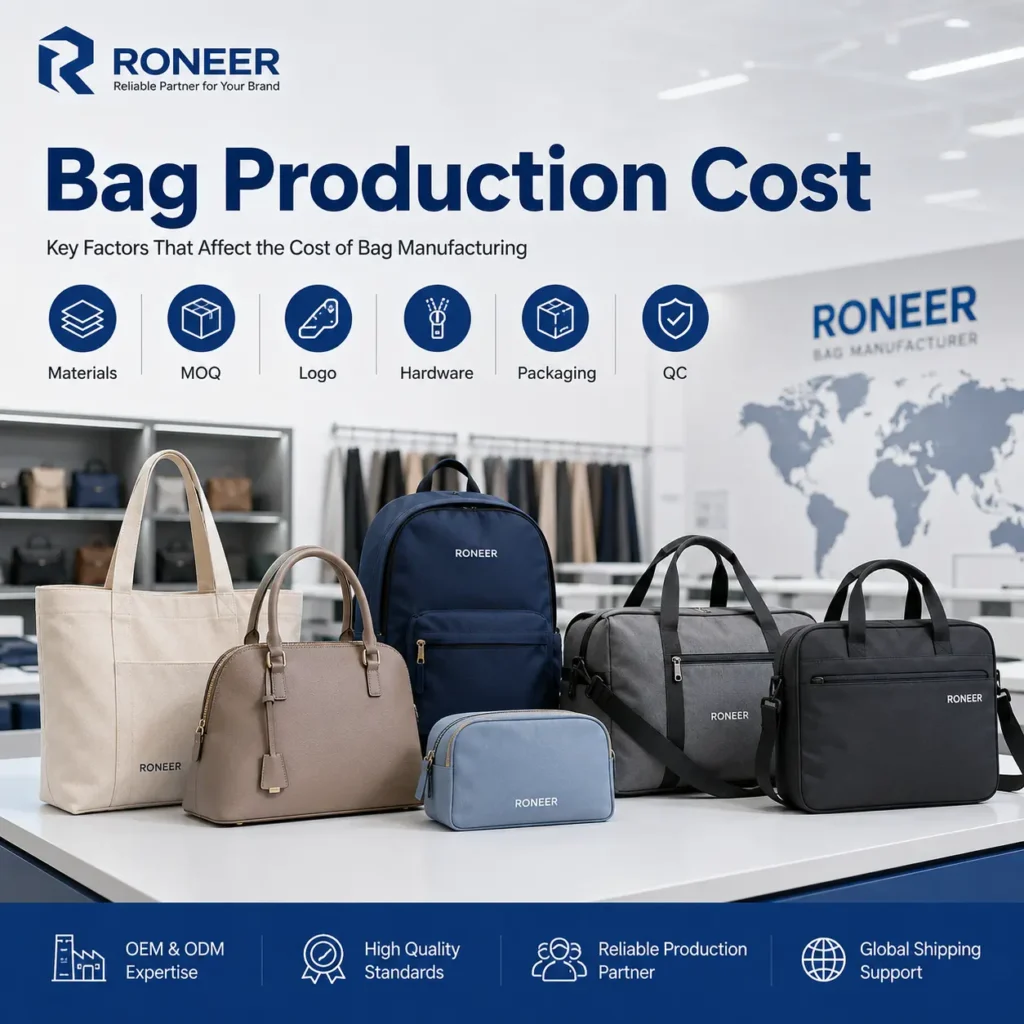 bag production cost breakdown for private label brands