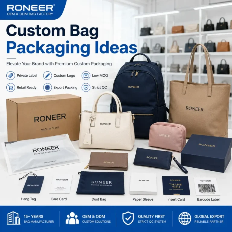 Custom Bag Packaging Ideas: Practical Guide for OEM/ODM Buyers