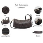 custom snake print PU leather shoulder bag feature overview GB-6394
