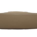 custom khaki PU leather tote handbag bottom view GB-6403