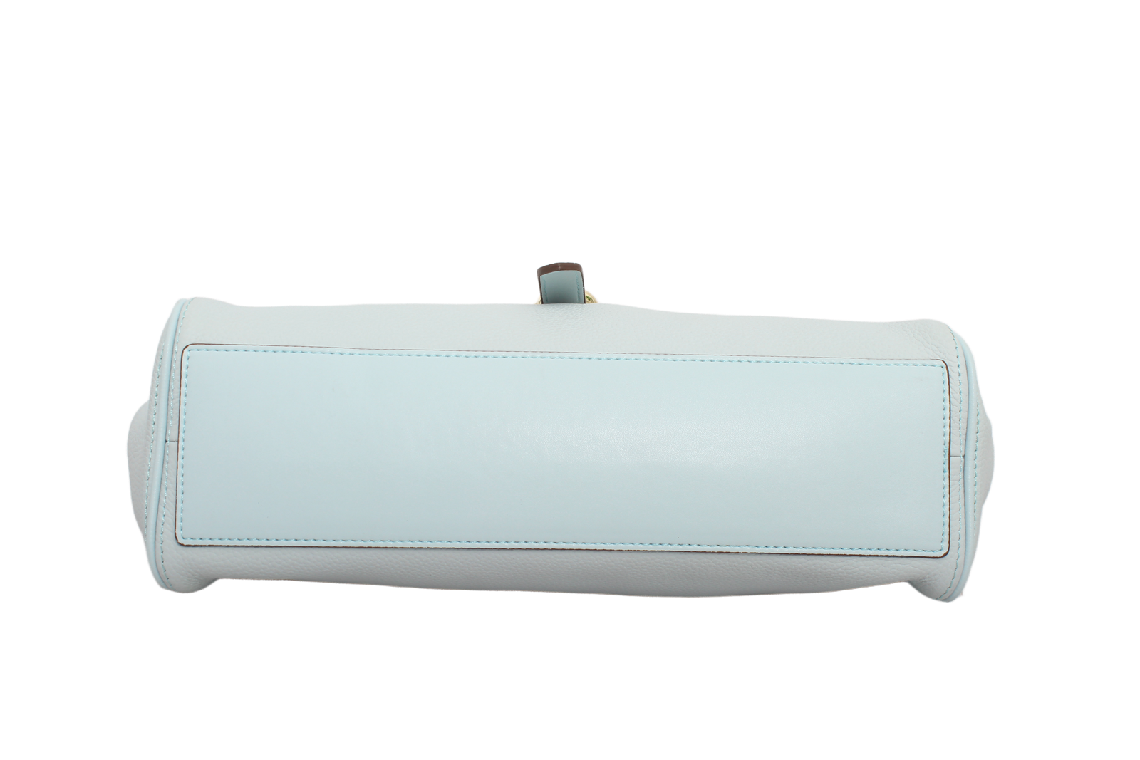 L1087 custom cowhide handbag bottom detail