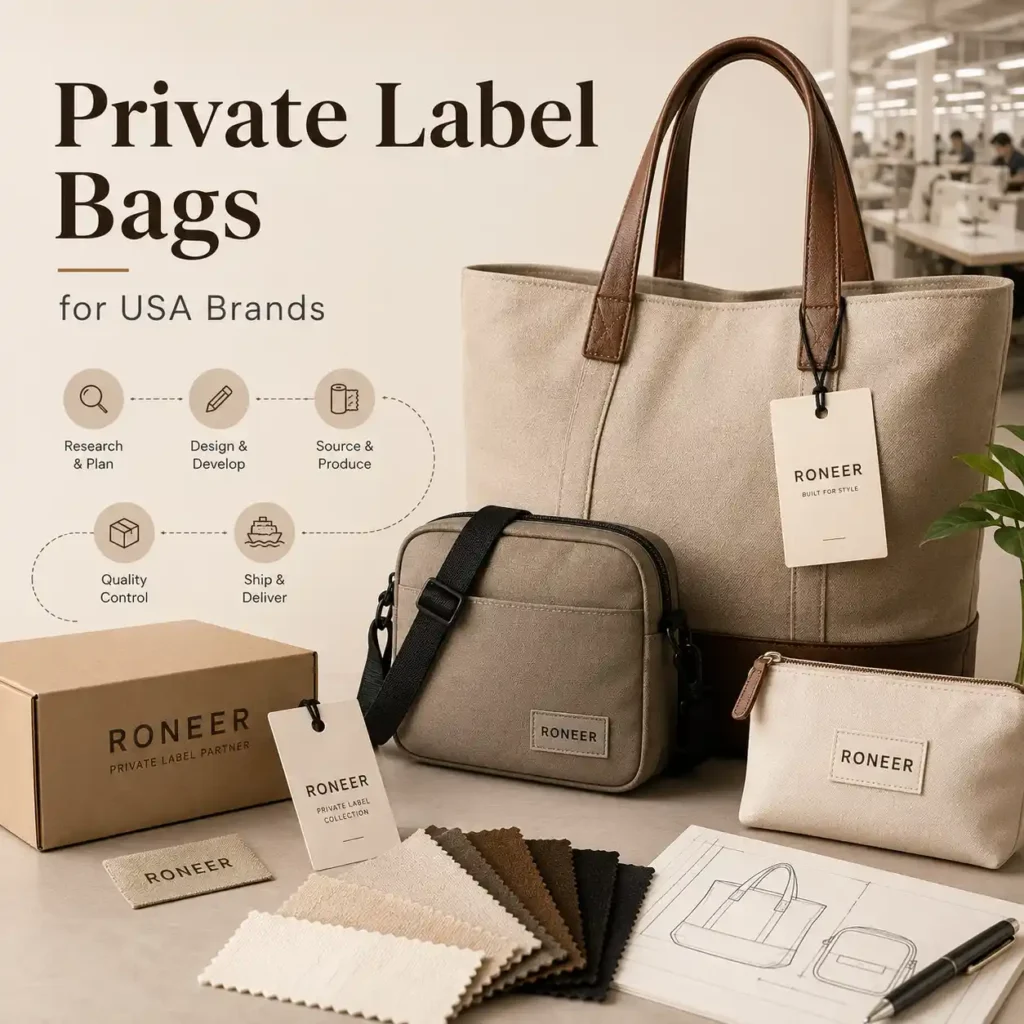 private label bags for USA brands sourcing guide
