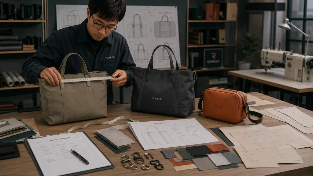 bag sample revision and approval process