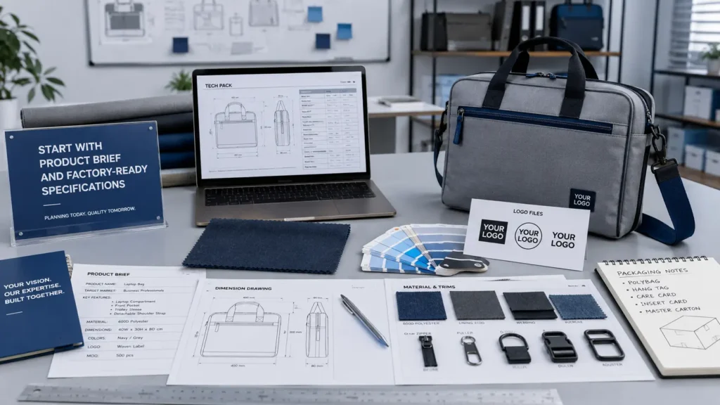 factory ready specification in the bag manufacturing process