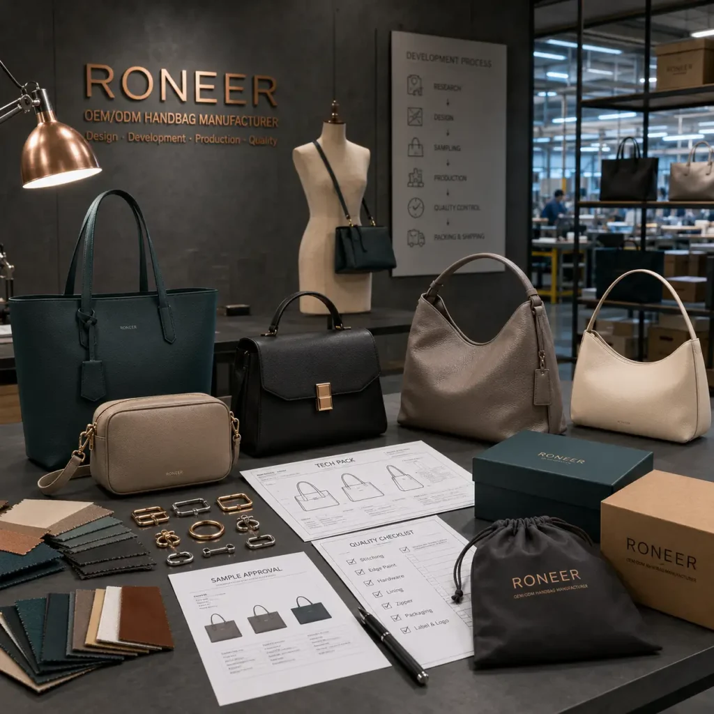 handbag manufacturers in China for OEM and private label brands