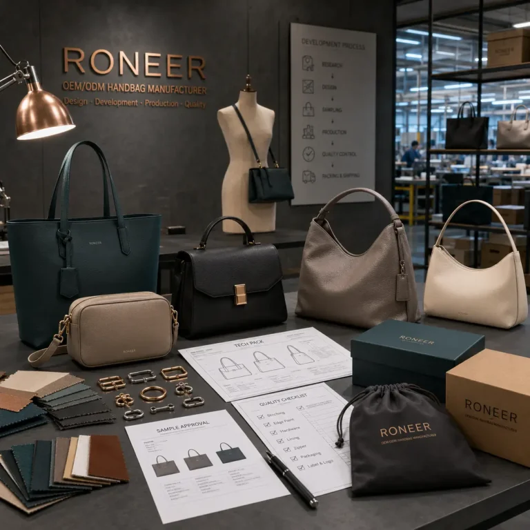 handbag manufacturers in China for OEM and private label brands