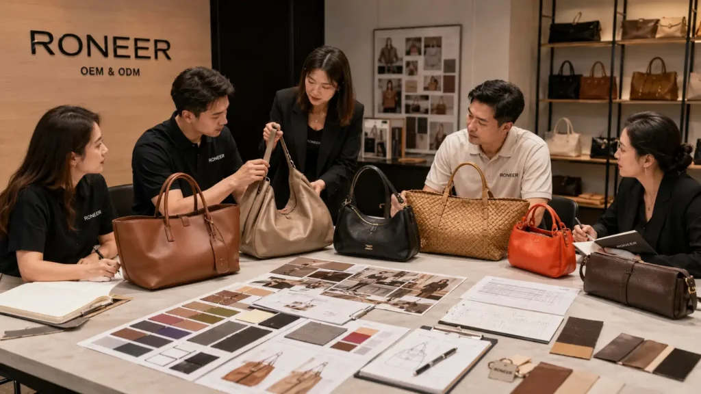 handbag trends 2027 sample development and buyer review