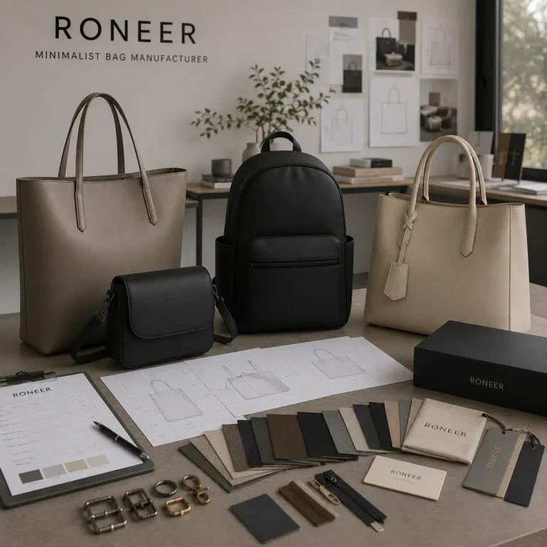 minimalist bag manufacturer for OEM and private label brands