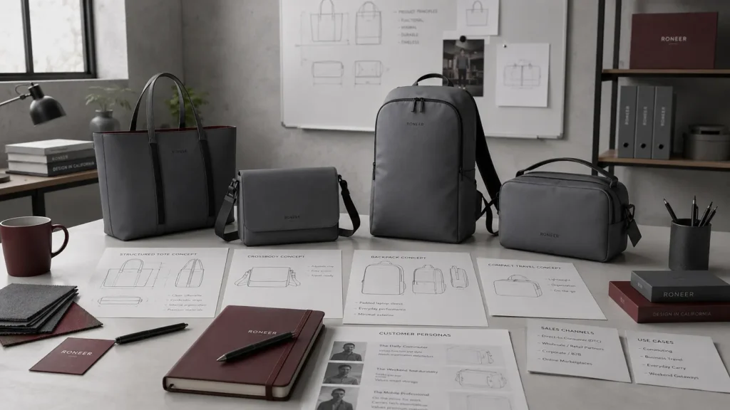 product positioning before working with a minimalist bag manufacturer