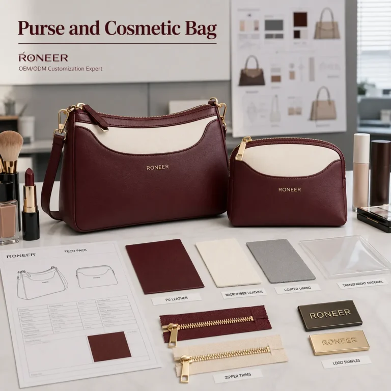 purse and cosmetic bag collection development