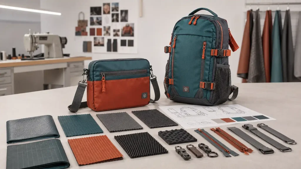 material selection for purse and outdoor bag production