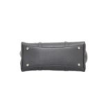 RONEER black top handle tote handbag IM1393 bottom view