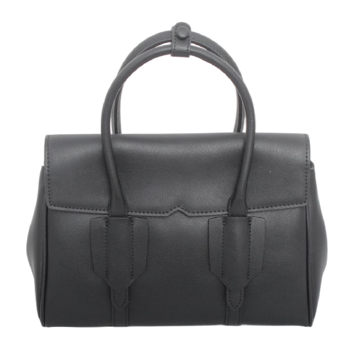 RONEER black top handle tote handbag IM1393 front view