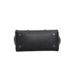 RONEER black structured top handle handbag IM1395 bottom view