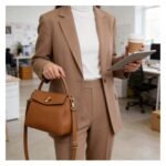 RONEER top handle crossbody bag L1089# lifestyle view