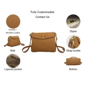 RONEER top handle crossbody bag L1089# main view