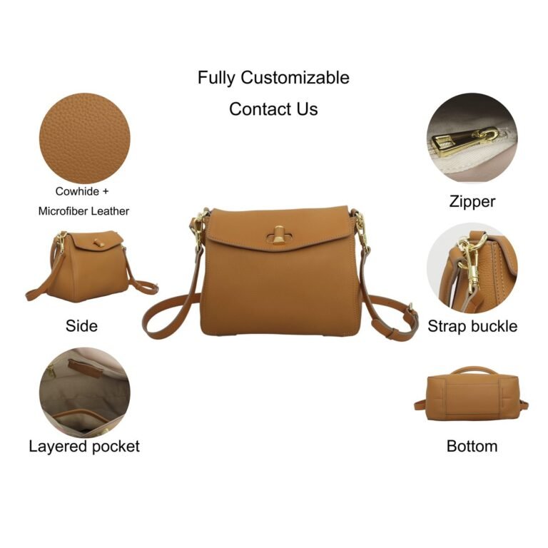RONEER top handle crossbody bag L1089# main view