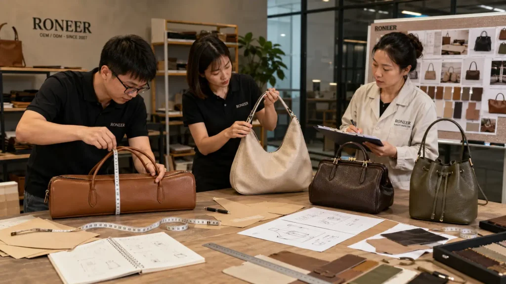 2027 handbag shape sample development