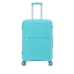 Custom chevron hardside spinner suitcase BJ-803 front view